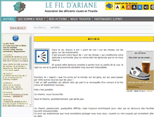 Tablet Screenshot of fil-dariane.org